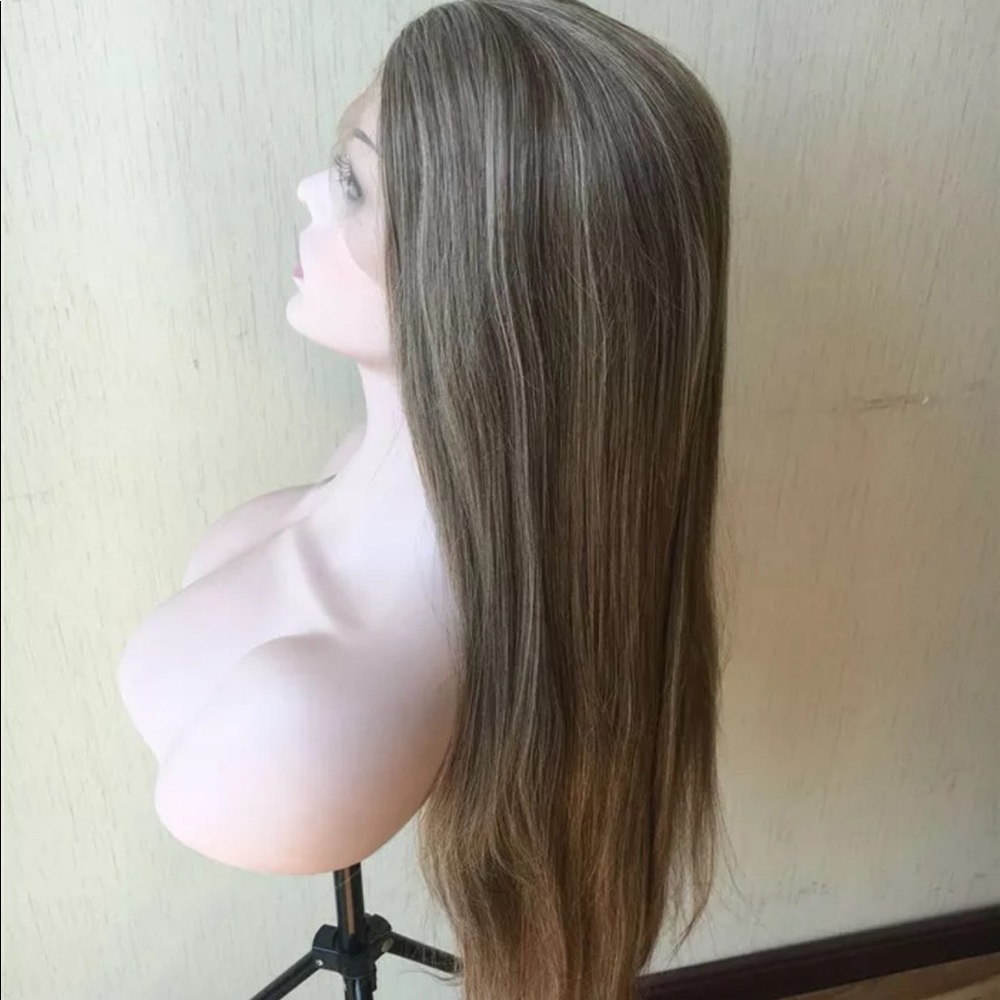 Highlights wig lace front